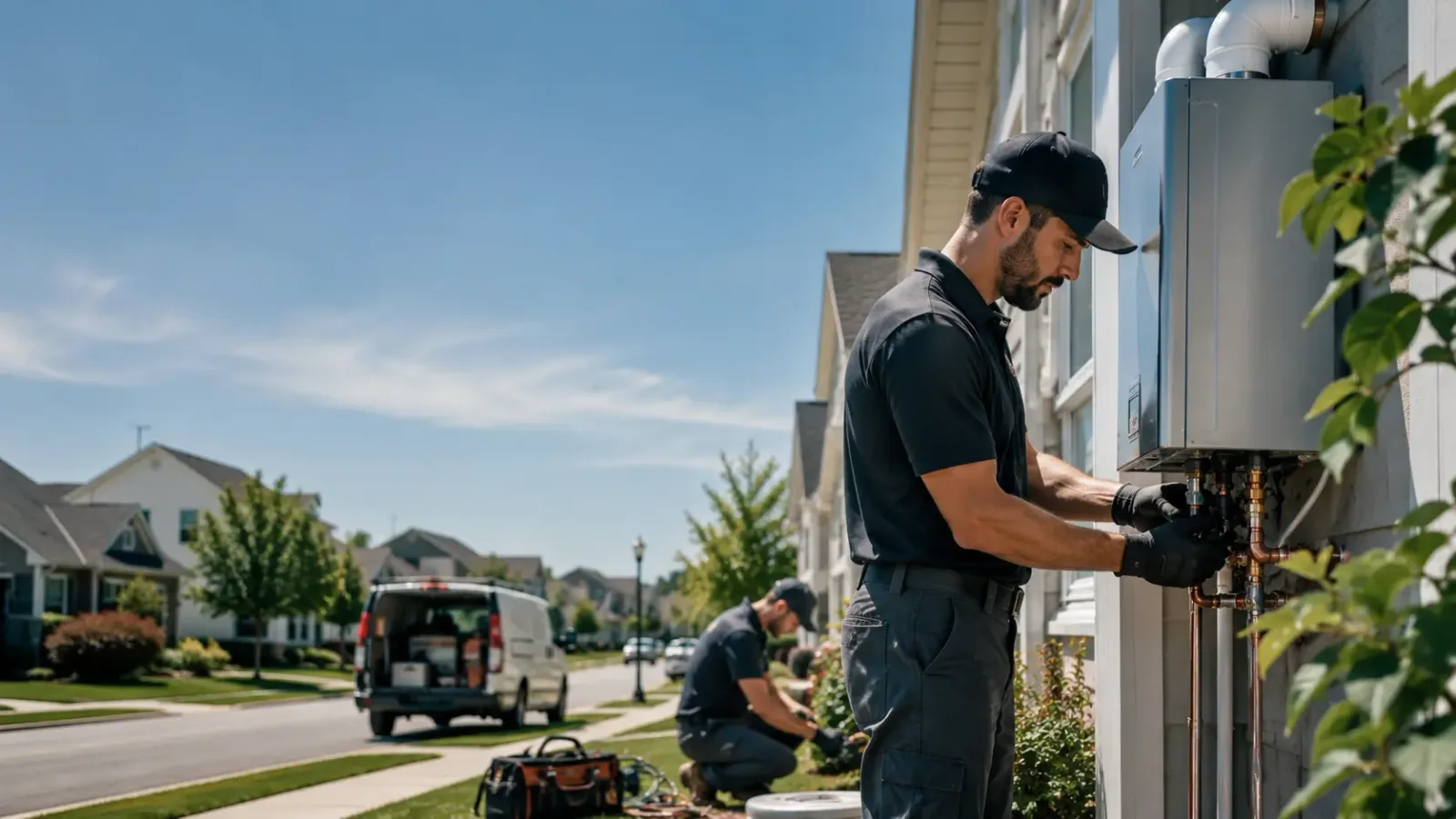 Tankless Water Heater Installation in Pekin, IN